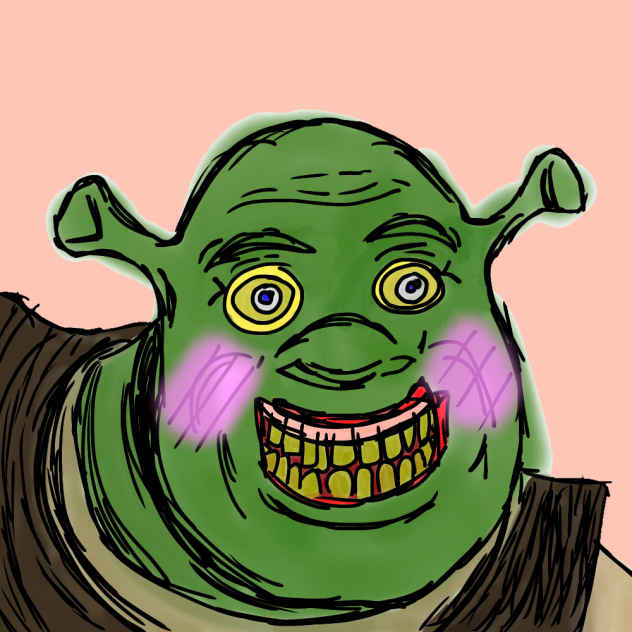 I love shrek - ibisPaint