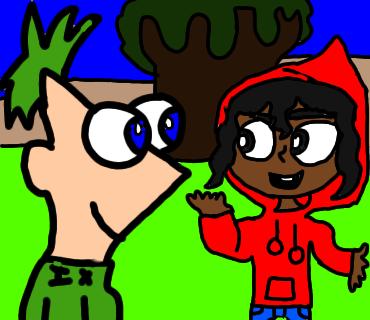 fanmade me in Phineas and Ferb