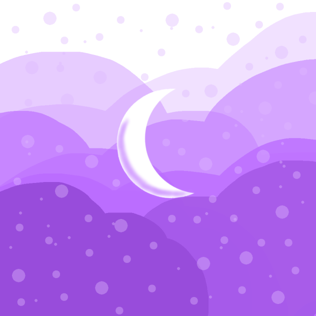 The moon