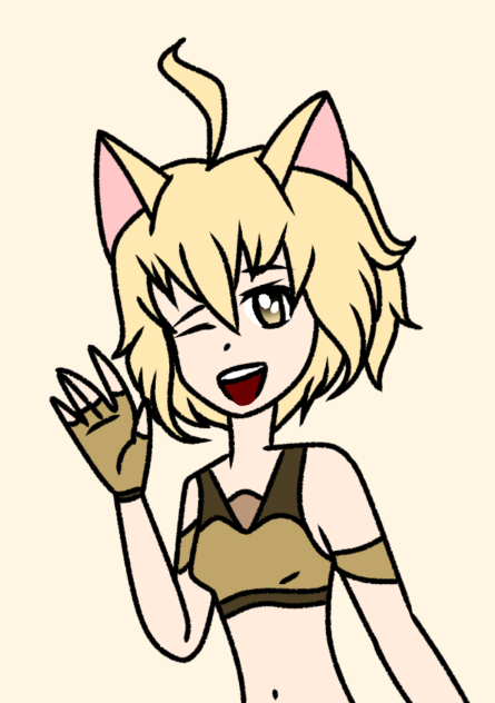 cute cat girl