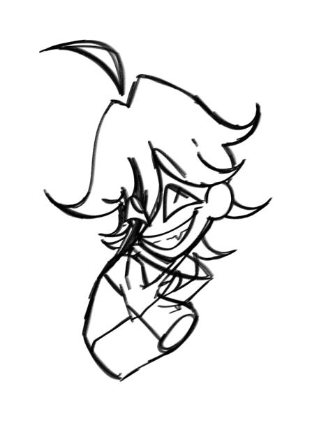 Silly doodle of one of my ocs!!