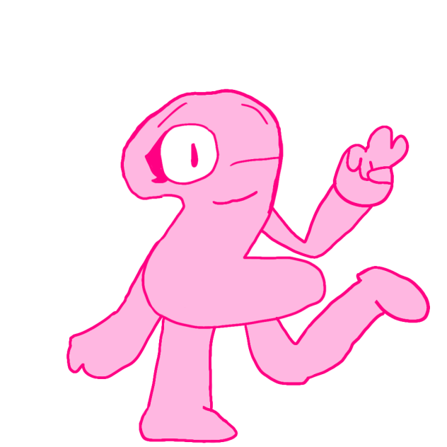 I drew Pink-a-two