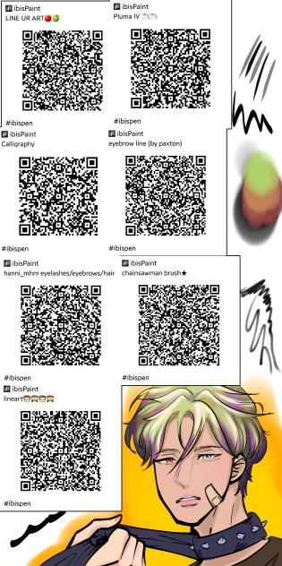 Line art brush set - ibisPaint