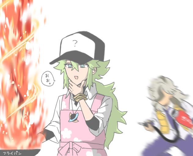 ※ 彼はサンドイッチを作っています