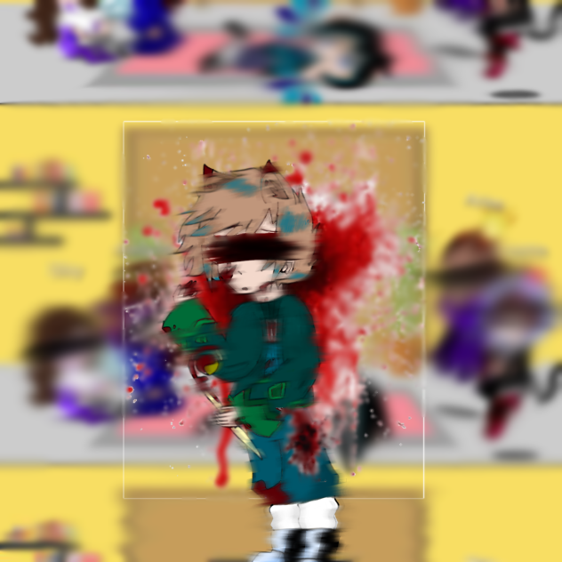 I drew me in gacha-