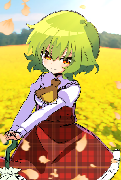 (東方project)風見幽香　ラクガキ！