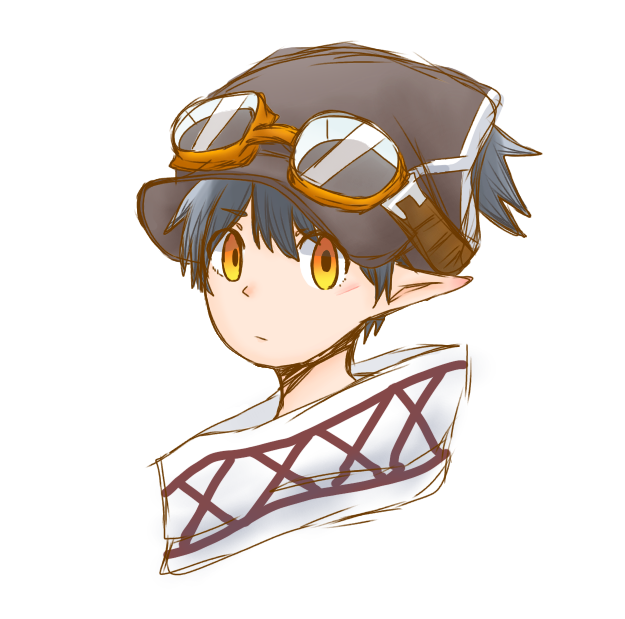 ゴーグルの少年