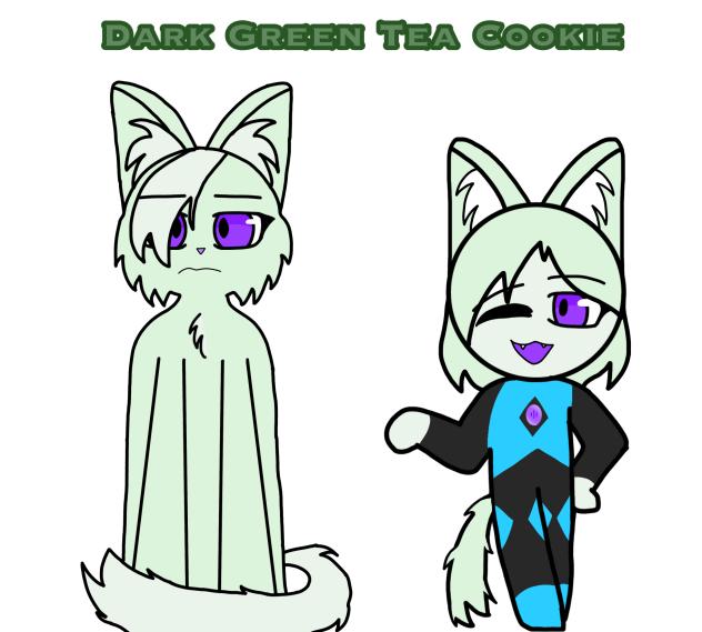 Dark Green Tea Cookie! (CRK OC)