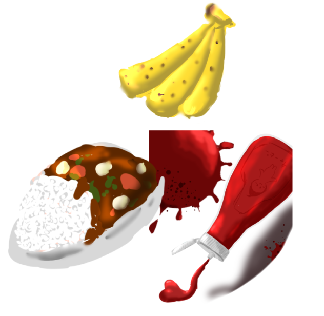 米とかいう1番めんどいやつね、(ケチャップは再利用)