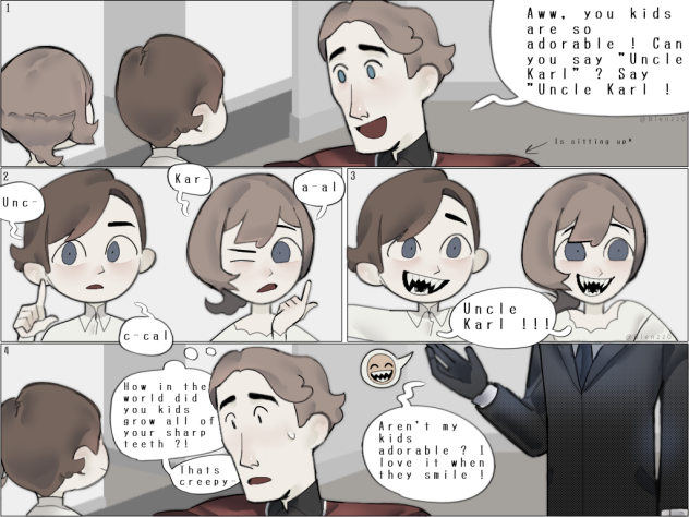 Its The Smiling !  (Dimir Comic)