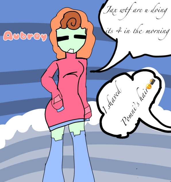 Another drawing of my TADC OC