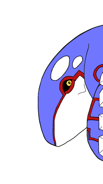 くつろぐカイオーガ