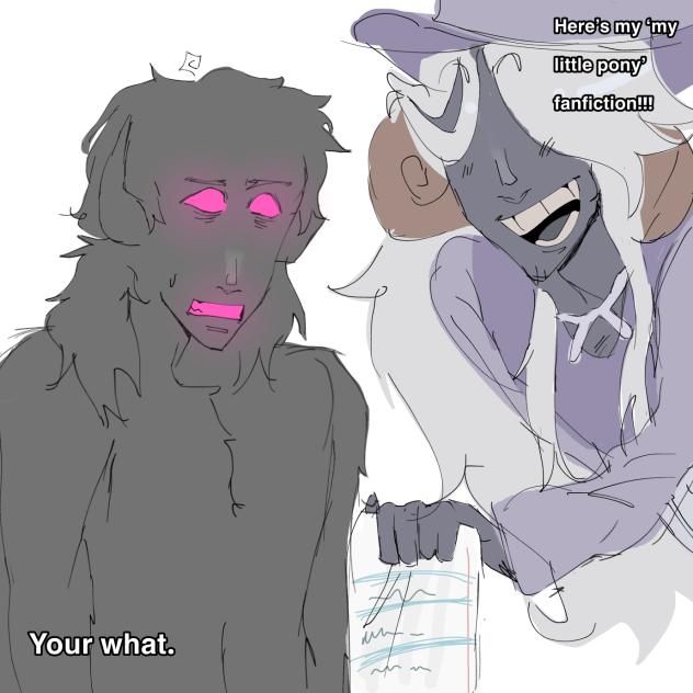 God and Zeroh being silly