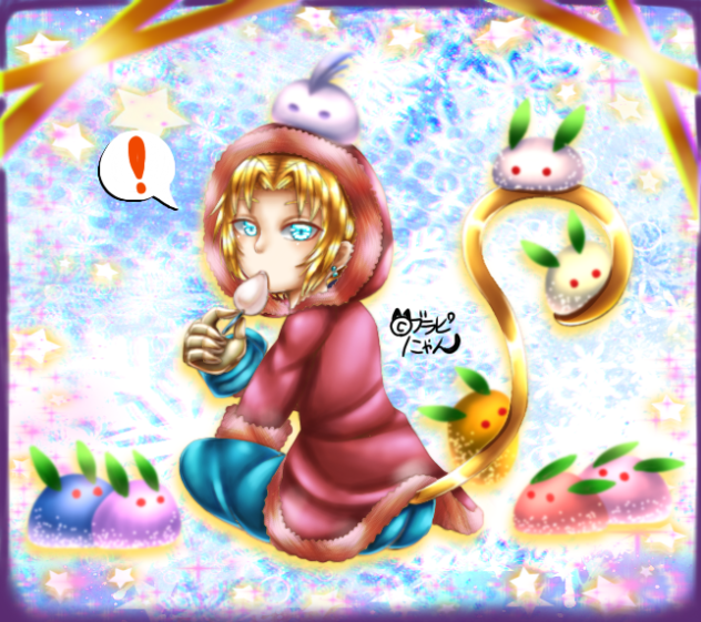 【FF9】振り向きジタン【ブラピにゃん】