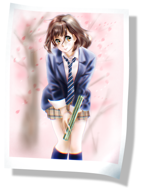 🌸卒業写真🌸 -ラフVer.take2-