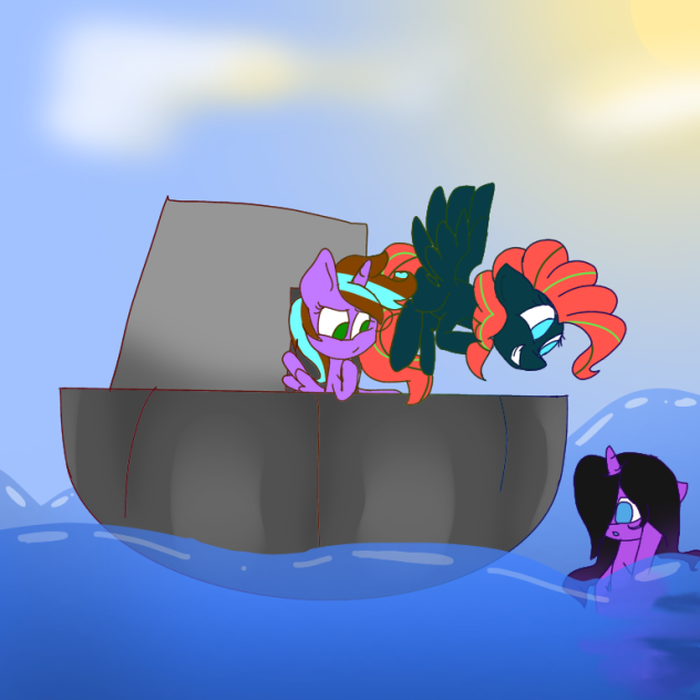 The pony titanic!