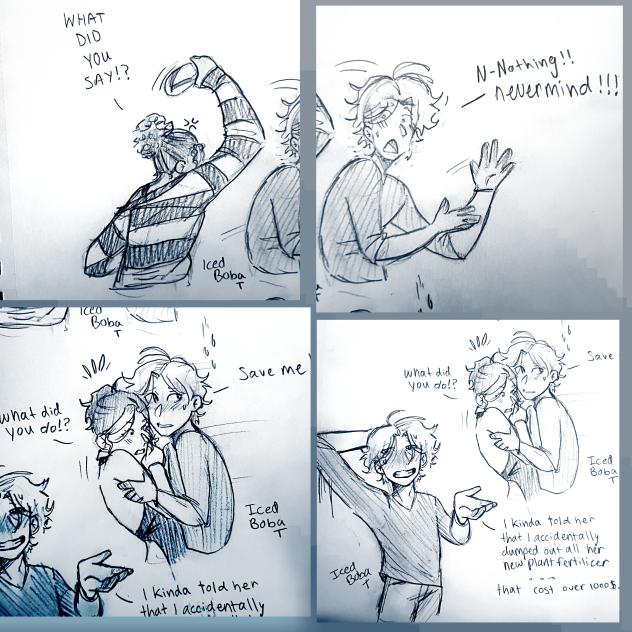 random comic and lore - ibisPaint