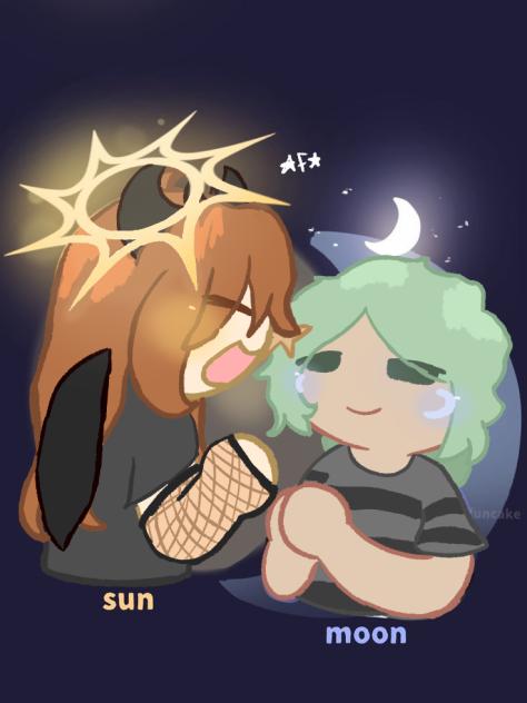 Sun and Moon with Elanore and Max