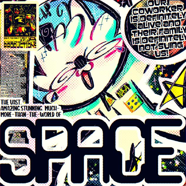 SPACE!!!(a very professional ad)