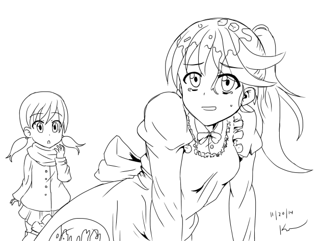 fallen maid