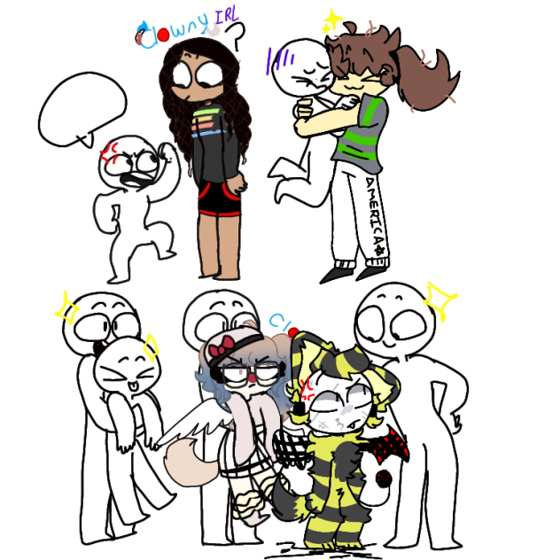 New oc and me irl (╯°□°）╯︵ ┻━┻