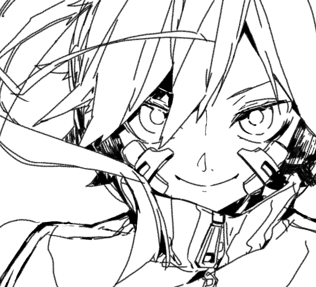 カゲロウデイズ 線画 Ibispaint