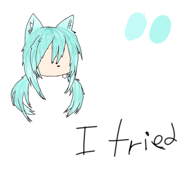 hair shading test - ibisPaint