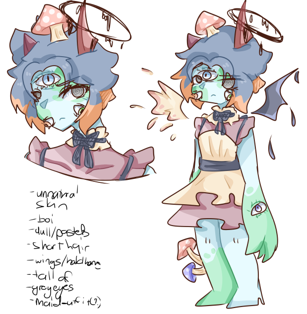 Weirdcore oc idea sheet