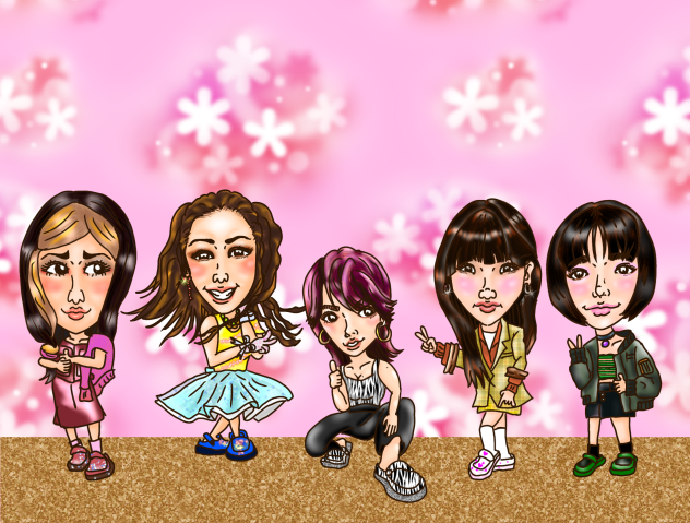 似顔絵 FAKY