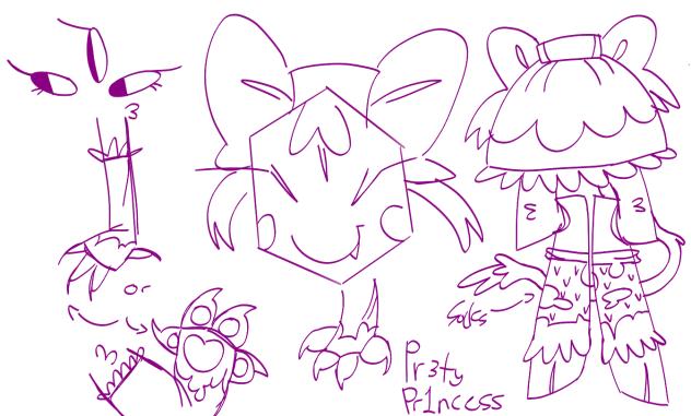 pretyprinces design concept