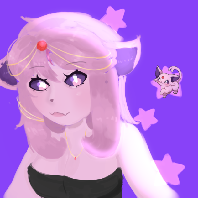 Drawing pokemons as humans 💜