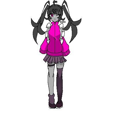 ジャージメイド　立ち絵