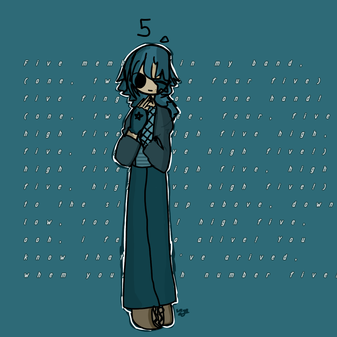 Five redraw where - ibisPaint
