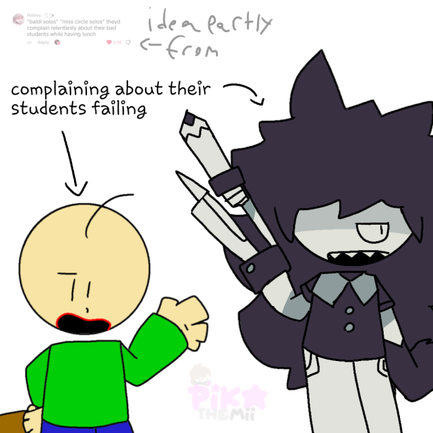 baldi and miss circle yappin