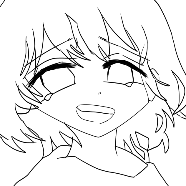 線画だよ！