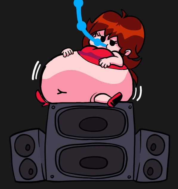 (FNF Belly Edit) GF Water Inflation