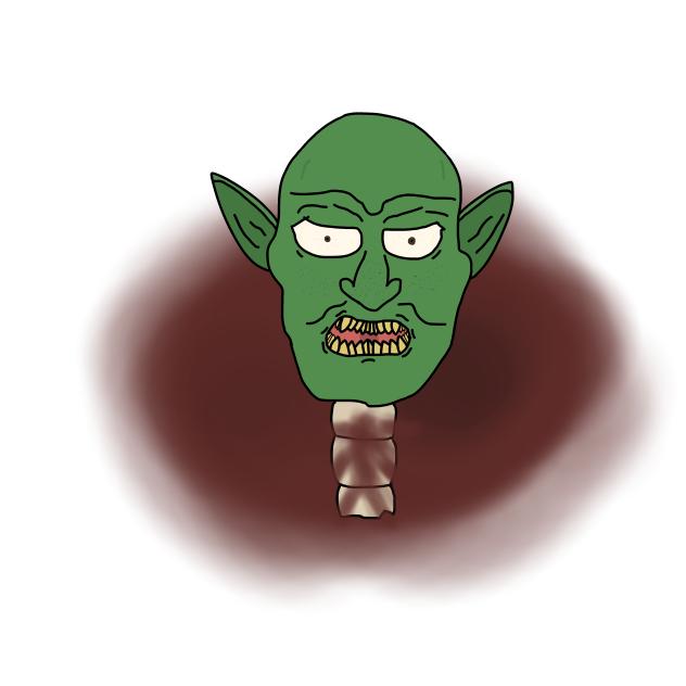 Goblin head - ibisPaint