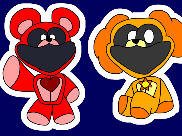 My first Smiling Critters drawing