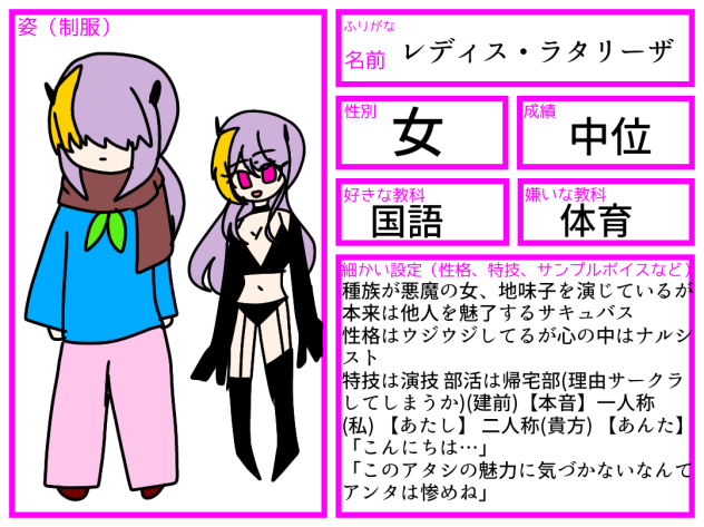ナルシサキュバス