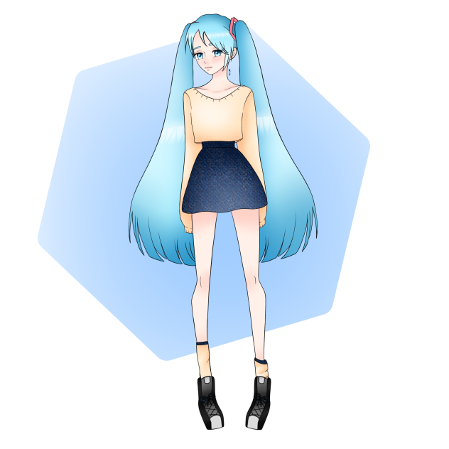 Casual Miku hastune
