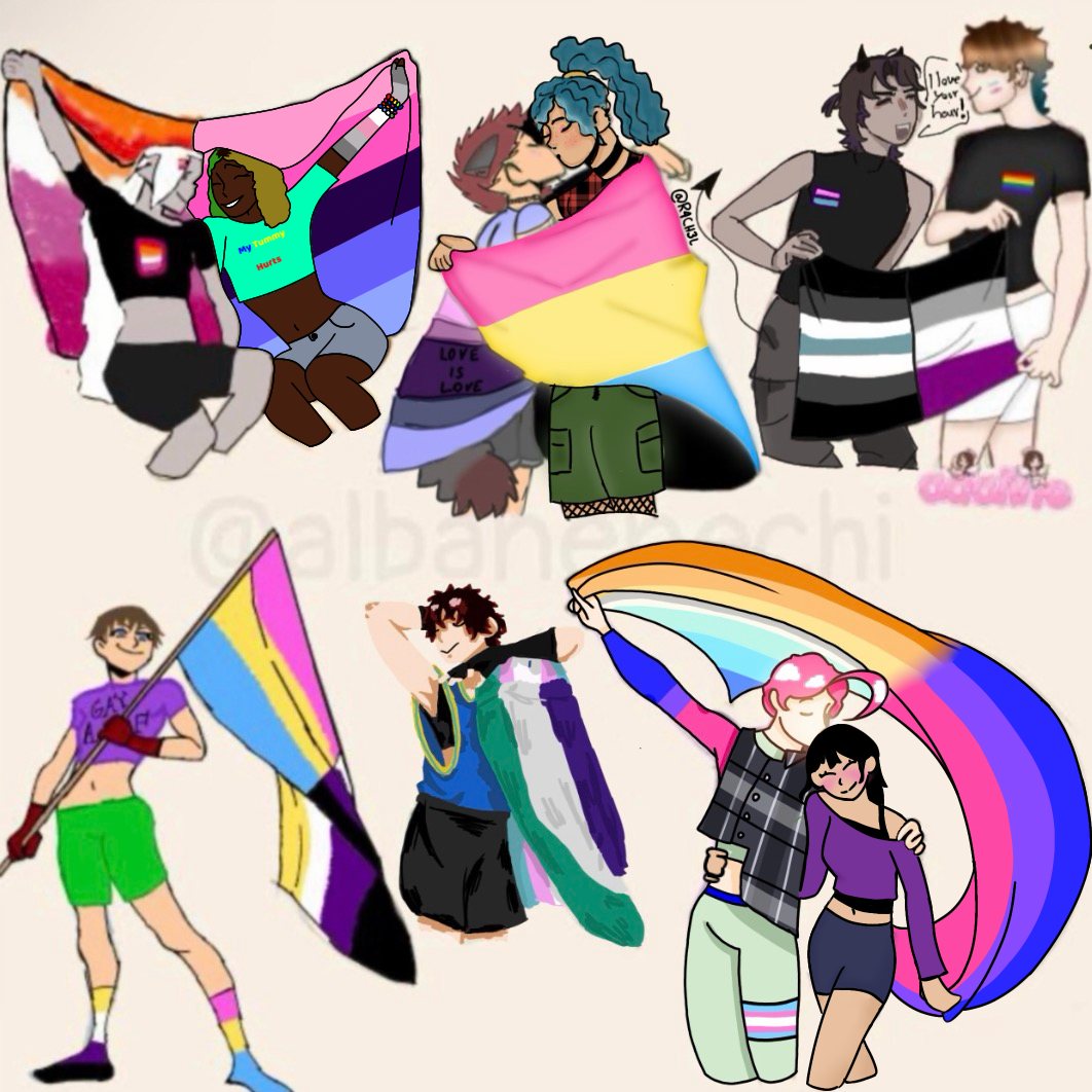 finished pride collab - ibisPaint
