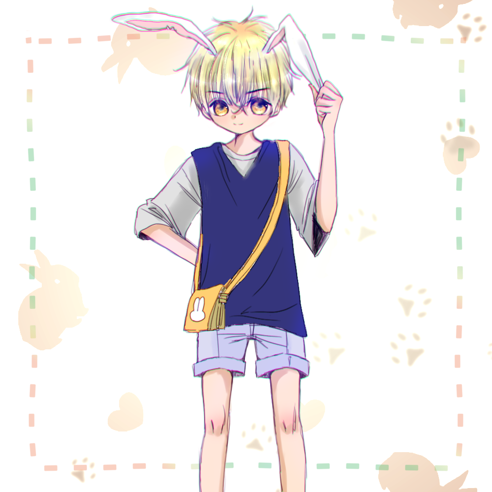 うさ耳少年 - ibisPaint