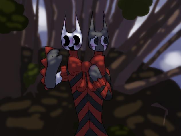 Razzle and Dazzle in a forest