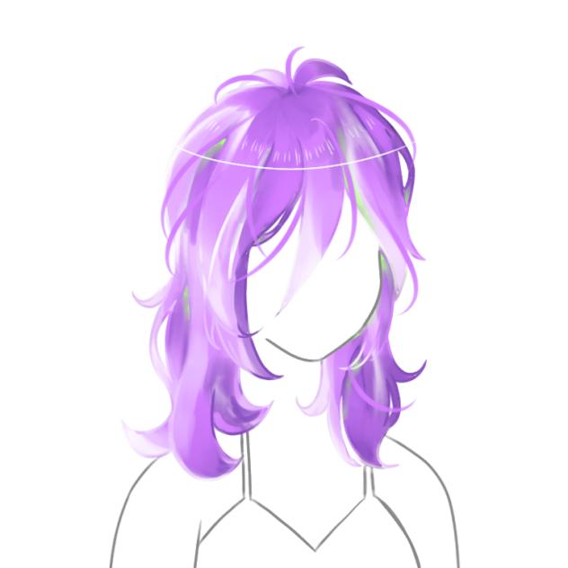 My pathetic attempt on hair rendering
