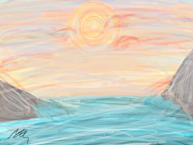 Sunset - ibisPaint