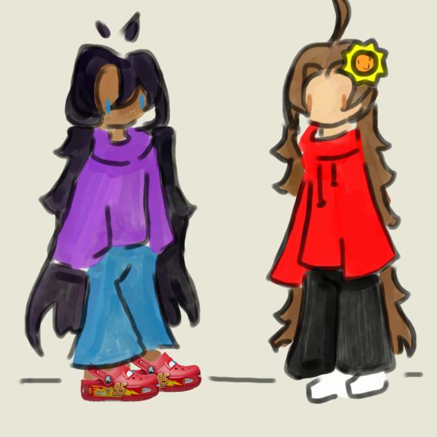 Aestry and Violet - OC (idk 1)