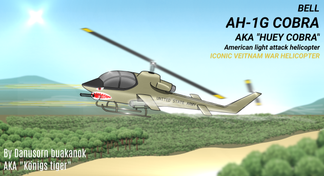 AH-1G Cobra AKA Huey cobra