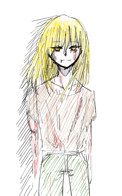 messy sketching