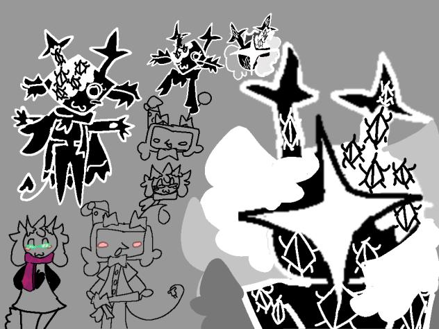 my favourite deltarune characters eheheh