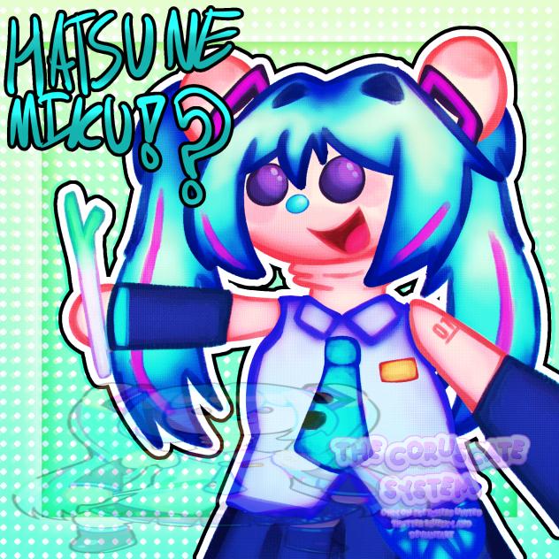 HATSUNE MIKU ❓❗️❗️❗️❗️❗️❓❗️